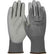 PIP PDGNYL Qualakote Polyurethane Palm Coated Nylon Gloves, Gray, 12 Per Pack
