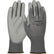 PIP PDGNYL Qualakote Polyurethane Palm Coated Nylon Gloves, Gray, 12 Per Pack