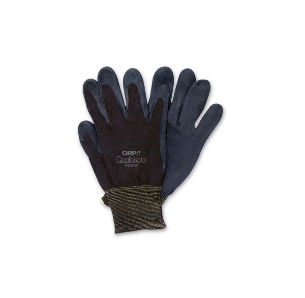 PIP PPDBNYL Polyurethane Palm Coated Nylon Gloves, Black, 12 Per Pack