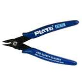 Plato 175 Platoshear Series Lead Flush Cutter with Safety Guard, 5-1/8"