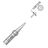 Plato C-462-7 C Series Conical Solder Tip Alternate for Weller PTP7, 700°F, .031"