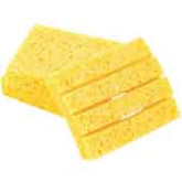 Plato CS-14 Soldering Tip Cleaning Sponge with Smooth Surface, Pack of 10