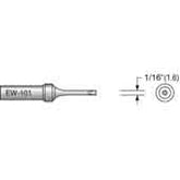 Plato EW-101 EW Series Narrow Screwdriver Soldering Tip, Alternate for Weller ETR, .063"