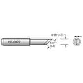 Plato HS-0927 HS Series Blade Soldering Tip, Alternate for Hakko 900M-T-K, .250"