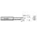 Plato HS-0927 HS Series Blade Soldering Tip, Alternate for Hakko 900M-T-K, .250"