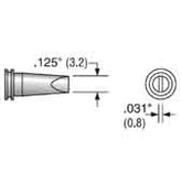 Plato MS-3400 MS Series Chisel Soldering Tip, 3.2mm