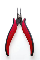 HAKKO PN-2001 Pointed Nose Pliers with Serrated Jaws, 20mm Long Jaw