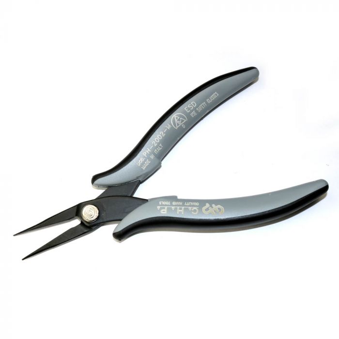 Hakko PN-2002-M-D Long Pointed Needle Nose Pliers
