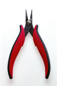 HAKKO PN-2002 Pointed Nose Pliers with Smooth Jaws, 20mm Long Jaw