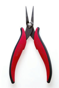 HAKKO PN-2005 Pointed Long Nose Pliers with Serrated Jaws, 32mm Long Jaw
