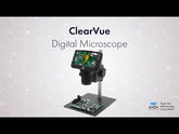 AVEN 26700-220-MNT Mighty Scope Clearvue Digital Microscope, 8X-25X video