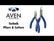 Aven 10314 Technik Serrated Needle Nose Plier video