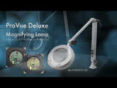 Aven 26501-LFL-LED ProVue Deluxe Magnifying Lamp video