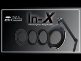 Aven 26501-LED-INX In-X Is An Illuminated Magnifier Lamp Designed For Interchangeable Magnifications Black video