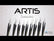 Aven 18013ARS AA-SA Style Tweezer, Black with Yellow Print video