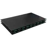 Protektive Pak 39358 Conductive Fluted Plastek Sheet, 4mm x 48 x 48"