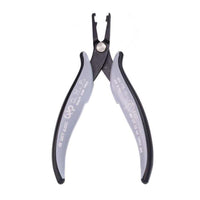Hakko PTR-30-L-D Lead Forming & Cutting Pliers, 18 AWG, Dissipative Handle, L-Shape