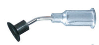 Excelta PVB-CB-14 Black Buna-N Static Safe Tip Bent, 1/4"