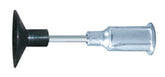 Excelta PVS-CB-12 Black Buna-N Static Safe Tip Straight, 1/2"