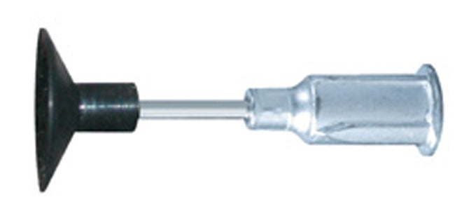 Excelta PVS-CB-12 Black Buna-N Static Safe Tip Straight, 1/2"