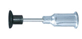 Excelta PVS-CB-14 Black Buna-N Static Safe Tip Straight 1/4"