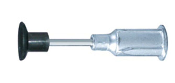 Excelta PVS-CB-14 Black Buna-N Static Safe Tip Straight 1/4"