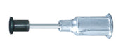 Excelta PVS-CB-18 Vacuum Pickup Straight Tip Three Star Black Buna-N Static Safe, 1/8"
