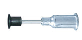Excelta PVS-CB-316 Black Buna-N Static Safe Tip Straight 3/16"