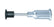 Excelta PVS-CB-316 Black Buna-N Static Safe Tip Straight 3/16"