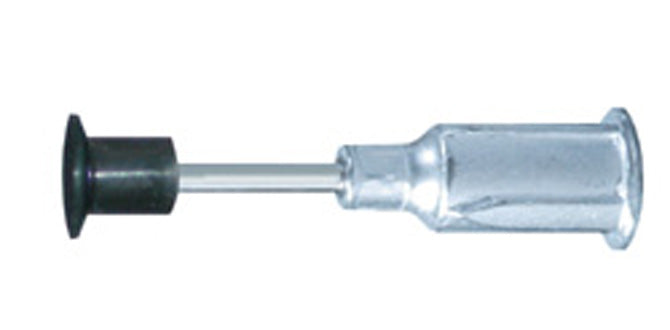 Excelta PVS-CB-316 Black Buna-N Static Safe Tip Straight 3/16"