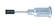 Excelta PVS-CB-332 ESD-Safe Straight Black Buna-N Vacuum Pickup Tip, .10"
