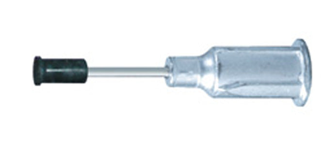 Excelta PVS-CB-332 ESD-Safe Straight Black Buna-N Vacuum Pickup Tip, .10"