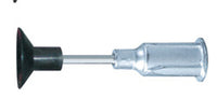 Excelta PVS-CB-38 ESD-Safe Straight Black Buna-N Vacuum Pickup Tip, 3/8"