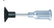 Excelta PVS-CB-38 ESD-Safe Straight Black Buna-N Vacuum Pickup Tip, 3/8"