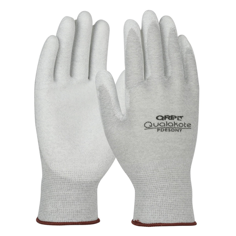 PIP PDESDNYM Inspection Gloves Green Cuff White Ny/Carbon Medium