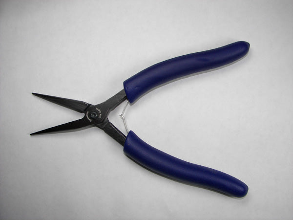 Swanstrom S328E ESD-Safe X-Long Head Long Nose Plier with Smooth Jaw & Erogonomic Handle, 6.94"
