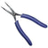 Swanstrom S329E ESD-Safe X-Long Head Long Nose Plier with Serrated Jaw & Erogonomic Handle, 6.94"