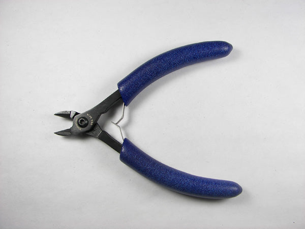 Swanstrom S413 ESD-Safe Slim Oval Head Flush Cutter with Cushion Grip Handle, 5-5/8"