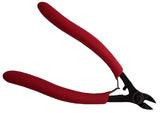 Swanstrom S44E ESD-Safe Oval Head Super Flush Cutters with Ergonomic Grip Handles, 5-5/8" Long