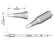 JBC C245943 Conical Cartridge Soldering Tip, 1.7mm