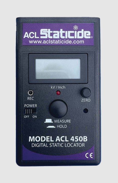 ACL Staticide 450B Ionized Environment Electrostatic Locator with Carrying Case