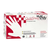 PIP VCYF09XL QualaSheer Powder-Free Vinyl Latex Glove, X-Large