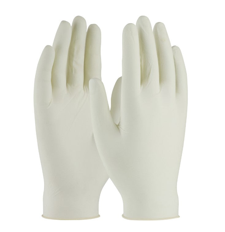 PIP 609BPFS Disposable Latex Gloves, 9" Powder-Free, Box Of 100