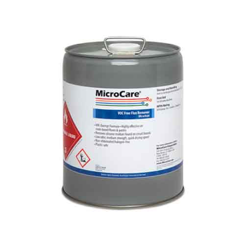 MicroCare VOCP VOC-Free Flux Remover UltraClean, 50lb, 5 Gallon Pail