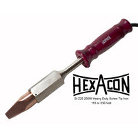 Hexacon SI-225 Heavy Duty Screw Soldering Iron Tip, 1-1/8"