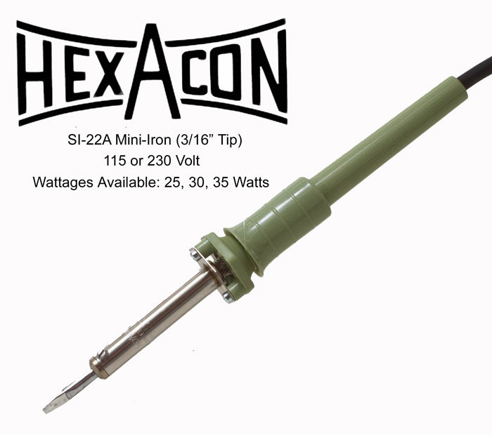 Hexacon SI-22A 35W Mini Soldering Iron Tip, 3/16", 35W