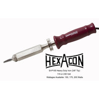 Hexacon SI-P155 200W Heavy Duty Plug Soldering Iron Tip, 3/8", 200W