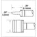 Metcal SMTC-061 Series 600 Blade Tip Solder Cartridge