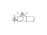 Metcal SMTC-117 PLCC-52 SMTC 700 Series Quad Solder Cartridge Tip