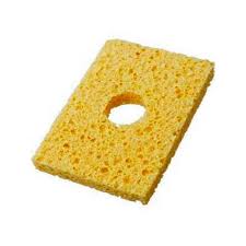Hexacon SP-8121C Cleaner Sponge Compressed with Hole, 10/Pkg